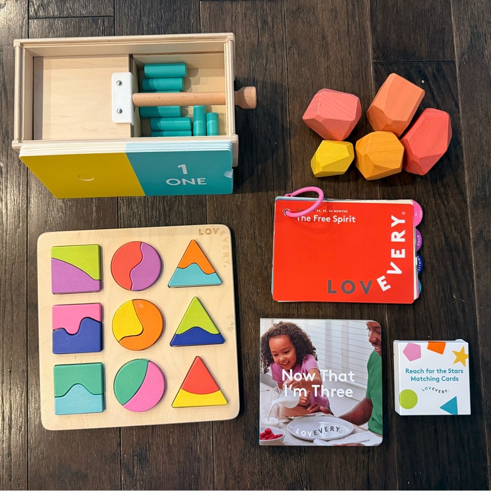 LOVEVERY- The Free Spirit Play Set (34, 35, 36 months)